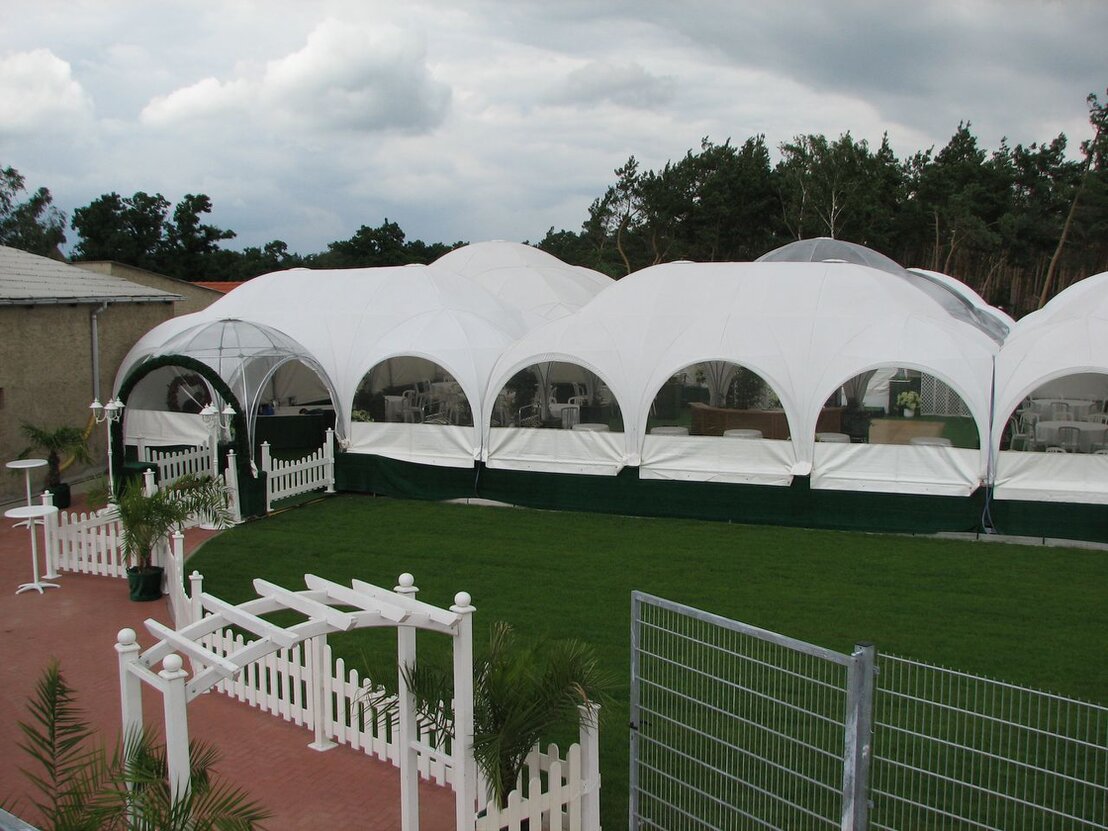 Hochzeit im großen Festzelt